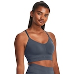 Top de Treino Under Armour Seamless Low - Feminino CINZA