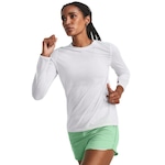 Camiseta Manga Longa de Treino Under Armour Anywhere - Feminina CINZA