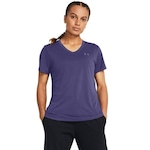 Camiseta de Treino Under Armour Tech Solid - Feminina PRETO