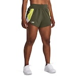 Shorts de Treino Feminino Under Armour Fly By Elite VERDE