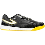 Chuteira Futsal Topper Dominator Pro V - Adulto PRETO/AMARELO