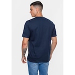 Camiseta Fatal Masculina Estampada Joy Navy Hipnose - Masculina AZUL ESCURO