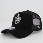 Boné Aba Curva New Era Atlético Mineiro - Snapback - Adulto PRETO