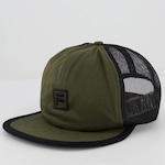 Boné Aba Reta Fila Trucker Rise - Snapback - Adulto VERDE