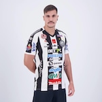 Camisa Operário Ferroviário I 2024 Karilu - Masculina BRANCO