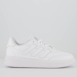 Tênis adidas Courtblock Stripes - Feminino BRANCO