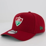 Boné Aba Curva New Era Fluminense - Snapback - Adulto VERMELHO