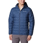 Jaqueta com Capuz Columbia Down Delta Ridge - Masculina AZUL ESCURO