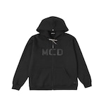 Blusão de Moletom MCD Canguru Aberto Logo - Masculino PRETO