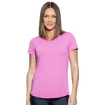 Camiseta Run More Alongada II - Feminina ROSA CLARO