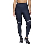 Calça Legging Run More Power Pace - Feminina PRETO/PRATA