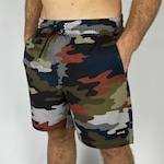 Bermuda Hurley Phantom Elástico CannoNBAll 17 - Masculina CAMUFLADO