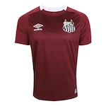 Camisa de Goleiro do Santos Torcedor Umbro 2022 - Masculina VINHO