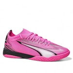 Chuteira Futsal Puma Ultra Match It - Adulto ROSA