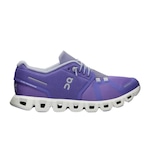 Tênis On Running Cloud 5 - Feminino Azul e Bege ROXO