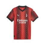 Camisa Ac Milan 23/24 Home Puma - Feminina VERMELHO/PRETO/CINZA