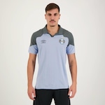 Camisa Polo do Grêmio 2023 Umbro Viagem - Masculina AZUL