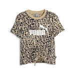 Camiseta Puma Ess+ Animal - Infantil BEGE