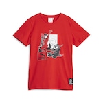 Camiseta Puma X Miraculous - Infantil VERMELHO