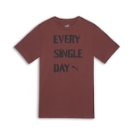 Camiseta Puma Training Slogan - Masculina VERMELHO