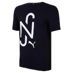 Camiseta Puma Neymar Jr Casuals Football - Masculina PRETO