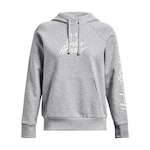 Blusão de Moletom de Treino Under Armour Rival Fleece - Feminino CINZA