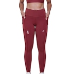 Calça Legging Authen Grit Bossa - Feminina VERMELHO