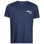 Camiseta New Era Regular New England Patriots Club House - Masculina AZUL