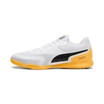 Chuteira Futsal Puma Truco III - Adulto BRANCO/LARANJA CLA