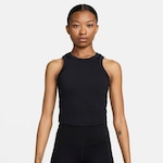 Camiseta Regata Nike Dri-Fit One Cropped - Feminina PRETO