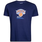 Camiseta New Era Regular New York Knicks Logo History - Masculina AZUL