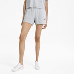 Shorts Puma Essentials Terry - Feminino CINZA