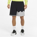 Shorts Puma Jaws Woven Basketball - Masculino PRETO/CINZA