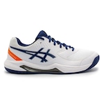 Tênis Asics Gel-Dedicate 8 - Masculino BRANCO/AZUL ESC