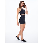 Shorts Bodyforsure Liso Step - Feminino PRETO