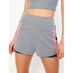 Shorts Bodyforsure Liso Bridge - Feminino CINZA