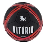 Bola de Futebol de Campo Vitória Estadios - N5 Licenciada - Sportcom PRETO/VERMELHO