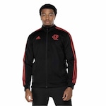 Jaqueta sem Capuz do Flamengo Dna adidas - Masculina PRETO/VERMELHO