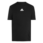 Camiseta adidas Small Logo - Masculina PRETO/BRANCO