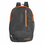 Mochila Poker Esportiva Clip PRETO/LARANJA