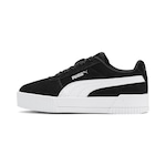 Tênis Puma Carina Ps Bdp - Infantil PRETO/BRANCO