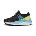 Tênis Puma Pacer Future Puma X Spongebob Baby - Infantil PRETO/AZUL CLA