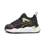 Tênis Puma Rs-X Efekt Puma X Miraculous - Infantil PRETO/VERMELHO