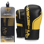 Luva Boxe/Muay Thai First Fx1 PRETO/AMARELO