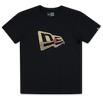 Camiseta New Era Regular All Core - Masculina PRETO