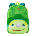 Mochila Sestini Escolar Kids Dino 3 Média Verde VERDE