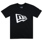 Camiseta New Era Regular - Infantil PRETO