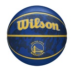 Bola de Basquete Nba Wilson Team Tiedye #7- Golden State Warriors Unissex Wilson AZUL/AMARELO ESC