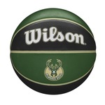 Bola de Basquete Nba Wilson Tribute #7 - Milwaukee Bucks Unissex Wilson PRETO/VERDE