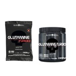 Kit Glutamine Black Skull Turbo + Refil Nao Se Aplica